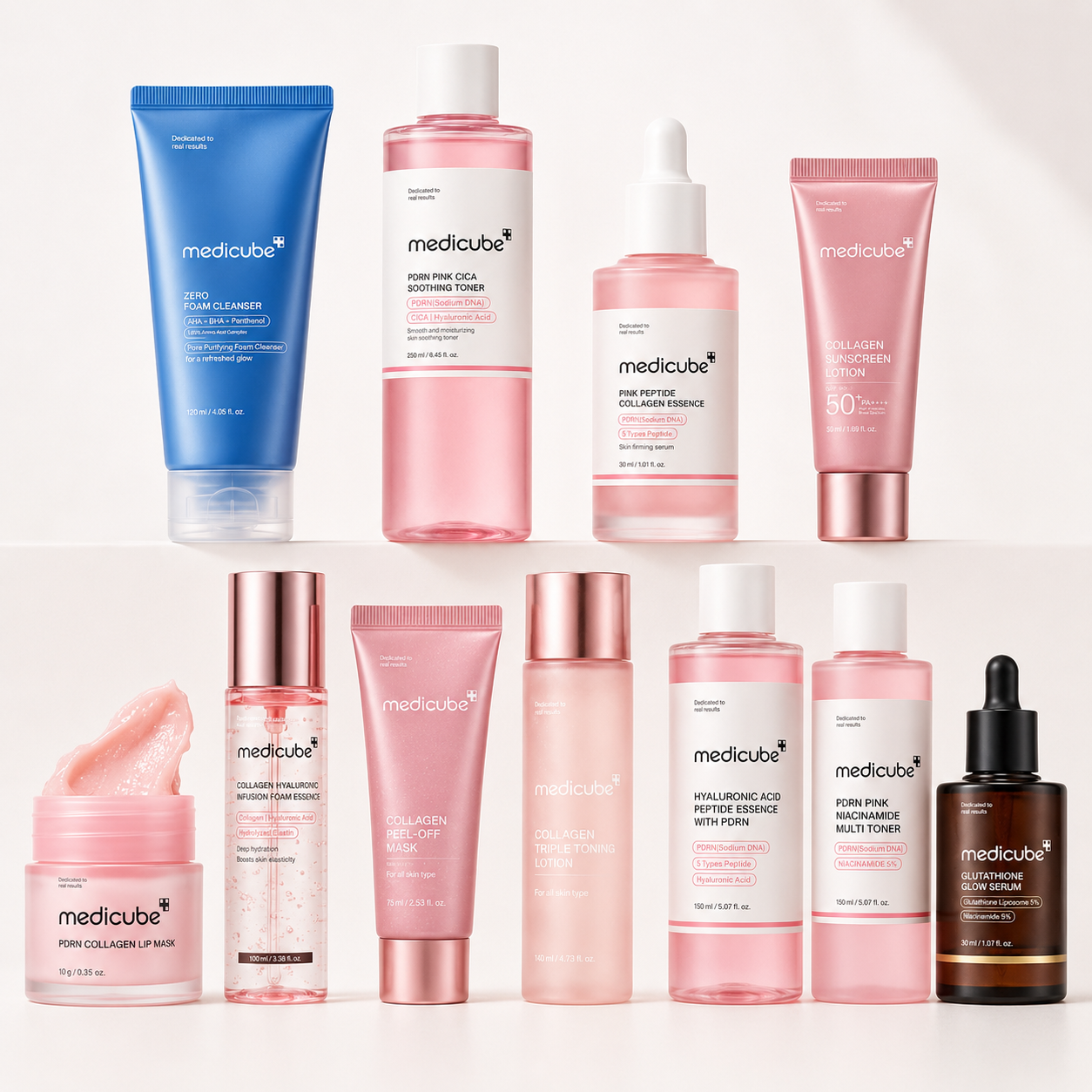 Medicube Glass Skin Routine Bundle